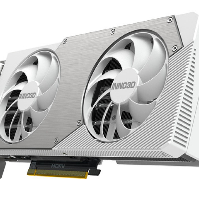 Inno 3D GeForce RTX 5070 12GB GDDR7 Twin X2 OC White Κάρτα Γραφικών N50702-12D7X-195064W