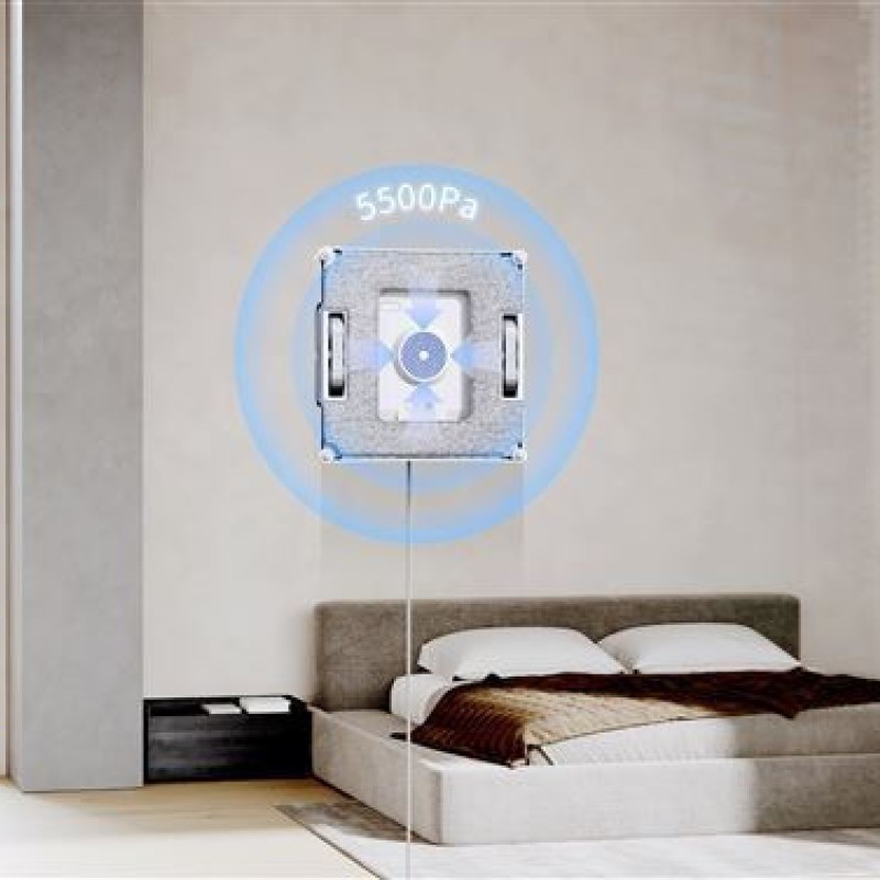 Ecovacs Winbot W2 Pro Omni Καθαριστής Τζαμιών Ρομπότ Μπαταρίας Λευκός