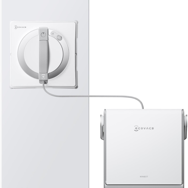 Ecovacs Winbot W2 Pro Omni Καθαριστής Τζαμιών Ρομπότ Μπαταρίας Λευκός