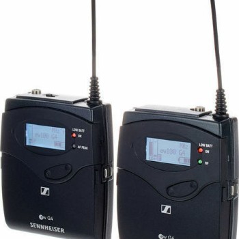 Sennheiser EW 112P G4 B-Band Σετ Ασύρματο Πυκνωτικό Μικρόφωνο Πέτου, Clip On, Ζώνης Δημοσιογραφικό