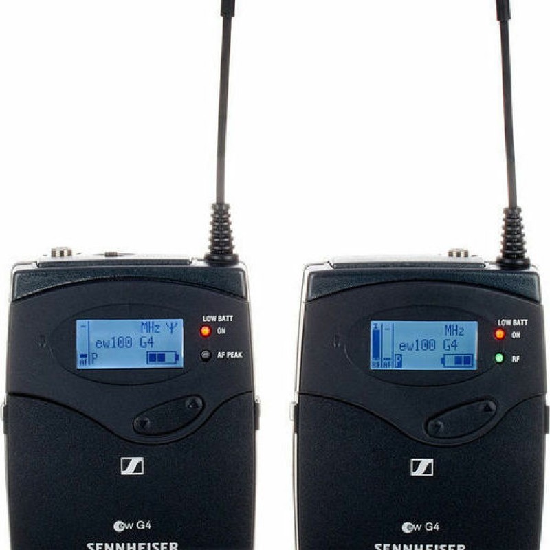 Sennheiser EW 112P G4 B-Band Σετ Ασύρματο Πυκνωτικό Μικρόφωνο Πέτου, Clip On, Ζώνης Δημοσιογραφικό