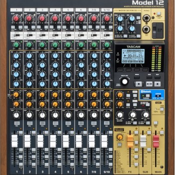 Tascam Model 12 Αναλογική Κονσόλα 12 Καναλιών με Phantom Power & 8 Εισόδους XLR