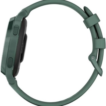 Garmin Lily 2 Active Aluminium 38mm Αδιάβροχο Smartwatch με Παλμογράφο (Jasper Green)
