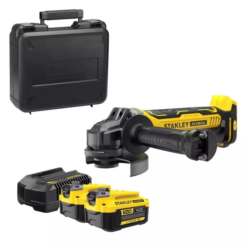 Stanley SFMCG700M2K Τροχός 125mm Μπαταρίας 2x4Ah