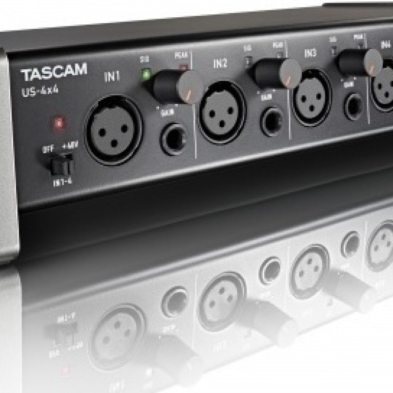 Tascam US-2x2 Εξωτερική Επαγγελματική Κάρτα Ήχου Συνδεσιμότητα USB για PC