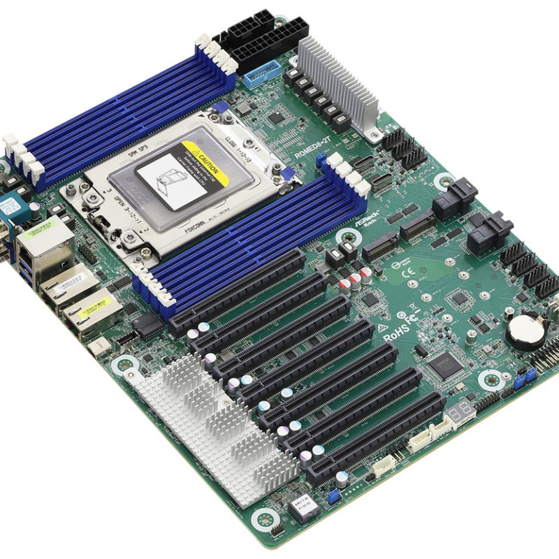 ASRock ROMED8-2T SoC Motherboard ATX με AMD SP3 Socket