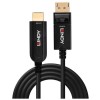 Lindy Cable DisplayPort male - HDMI male 30m Μαύρο (38492)