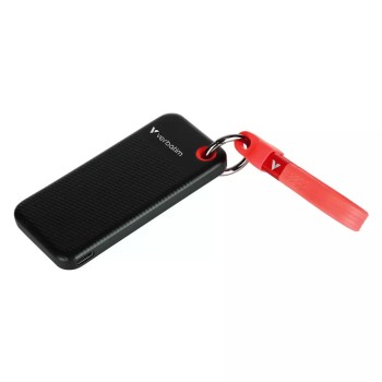 Verbatim Pocket USB 3.2 / USB-C Εξωτερικός SSD 2TB M.2 Black/Red