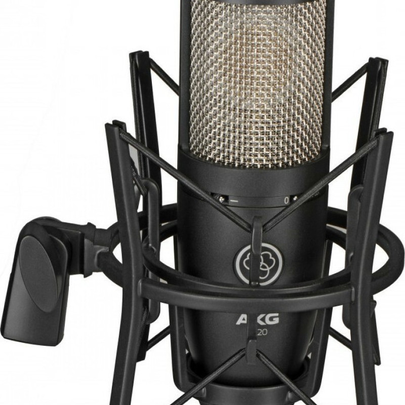 AKG Perception 220 Πυκνωτικό Μικρόφωνο XLR Shock Mounted για Φωνητικά