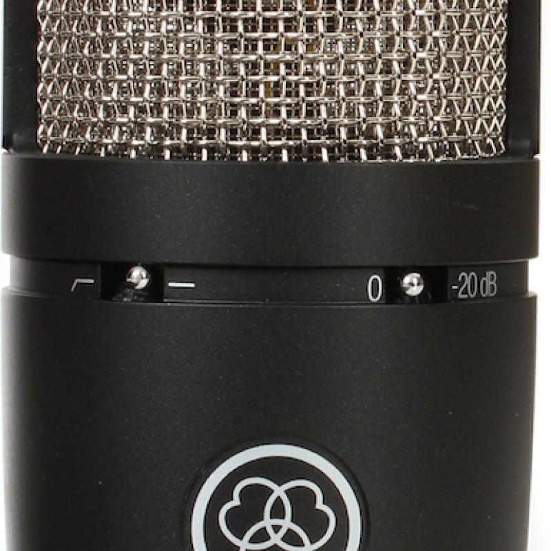 AKG Perception 220 Πυκνωτικό Μικρόφωνο XLR Shock Mounted για Φωνητικά