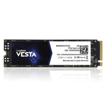 Mushkin Vesta SSD 2TB M.2 NVMe PCI Express 4.0 MKNSSDVE2TB-D8