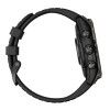Garmin Epix Pro (Gen 2) Sapphire Edition Titanium 47mm Αδιάβροχο Smartwatch με Παλμογράφο (Carbon Grey DLC Titanium with Black Band)