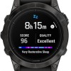 Garmin Epix Pro (Gen 2) Sapphire Edition Titanium 47mm Αδιάβροχο Smartwatch με Παλμογράφο (Carbon Grey DLC Titanium with Black Band)