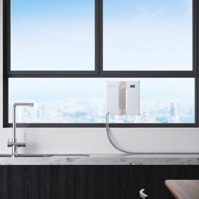 Ecovacs Winbot Καθαριστής Τζαμιών Ρομπότ Μπαταρίας 3.6V Λευκός