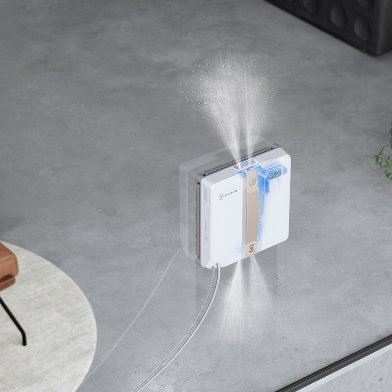 Ecovacs Winbot Καθαριστής Τζαμιών Ρομπότ Μπαταρίας 3.6V Λευκός