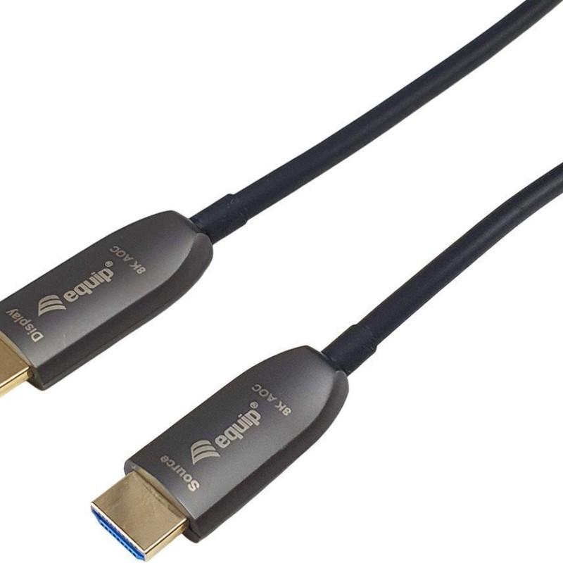 Equip Cable HDMI male - HDMI male 150m Μαύρο 119424