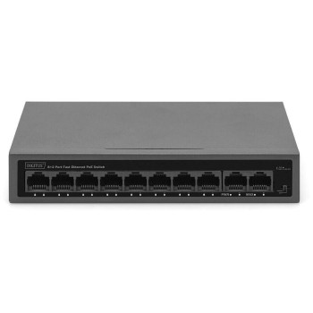 Digitus DN-95357 Unmanaged L2 PoE+ Switch με 10 Θύρες Ethernet
