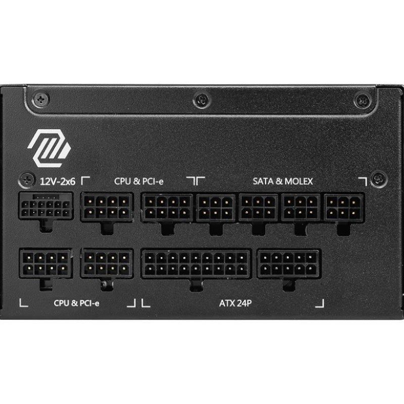 MSI MAG A1000GL PCIE5 II 1000W Μαύρο Τροφοδοτικό Υπολογιστή Full Modular 80 Plus Gold