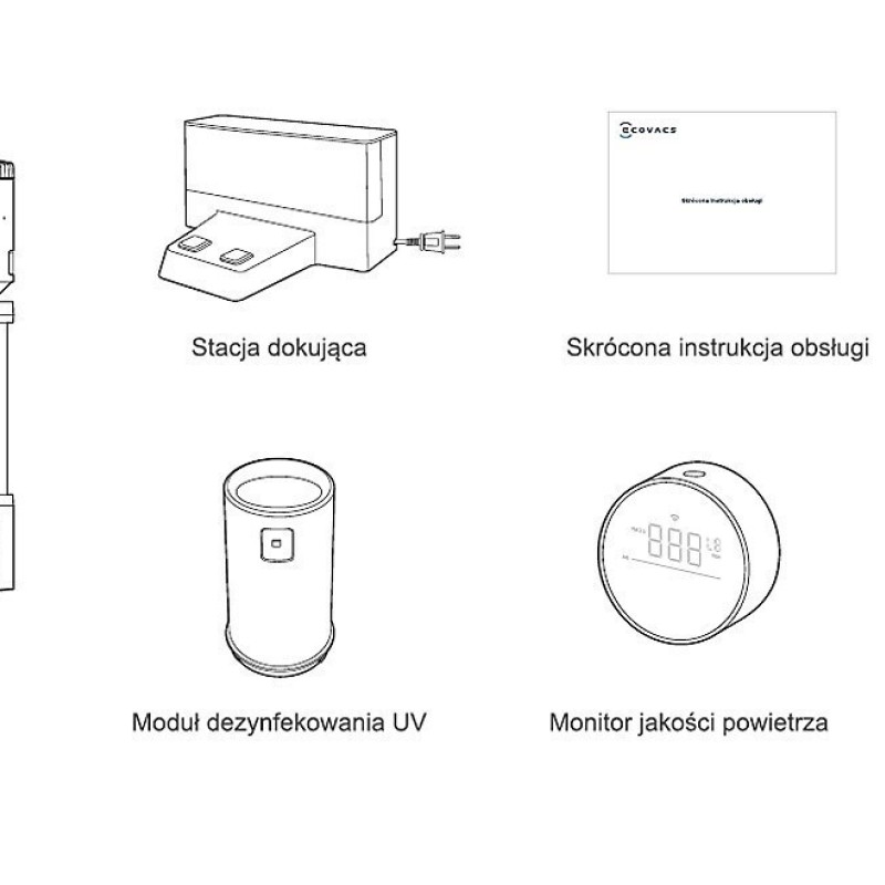 Ecovacs AIRZ1 Καθαριστής Αέρα 7W