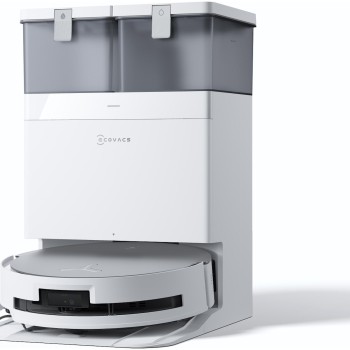 Ecovacs Ecovacs Deebot X8 Omni Σκούπα Ρομπότ για Σκούπισμα & Σφουγγάρισμα με Wi-Fi Λευκή