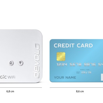 Devolo Magic 1 Powerline Τριπλού Kit για Ασύρματη Σύνδεση Wi‑Fi 4 και Θύρα Ethernet