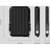 Silicon Power Armor A66 USB 3.2 Εξωτερικός HDD 4TB 2.5