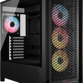 Corsair Frame 5000D RS ARGB Gaming Midi Tower Κουτί Υπολογιστή με Πλαϊνό Παράθυρο Μαύρο