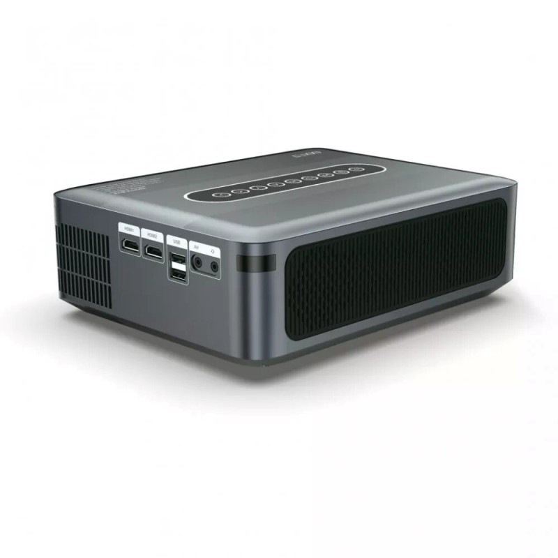 Art X1PRO Projector LCD Full HD Λάμπας LED με Wi-Fi Γκρι