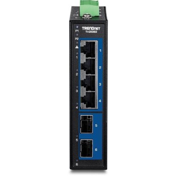Trendnet TI-G5062 Unmanaged L2 Switch με 4 Θύρες Gigabit (1Gbps) Ethernet και 2 SFP Θύρες
