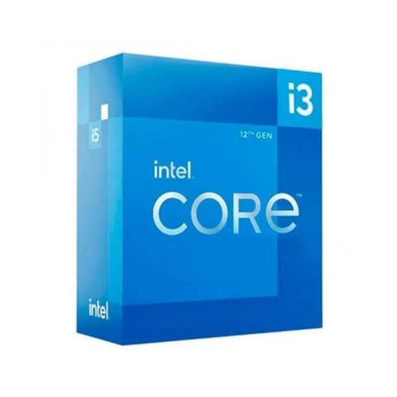 Intel Core i3-12100 3.3GHz Επεξεργαστής 4 Πυρήνων για Socket 1700 σε Κουτί με Ψύκτρα