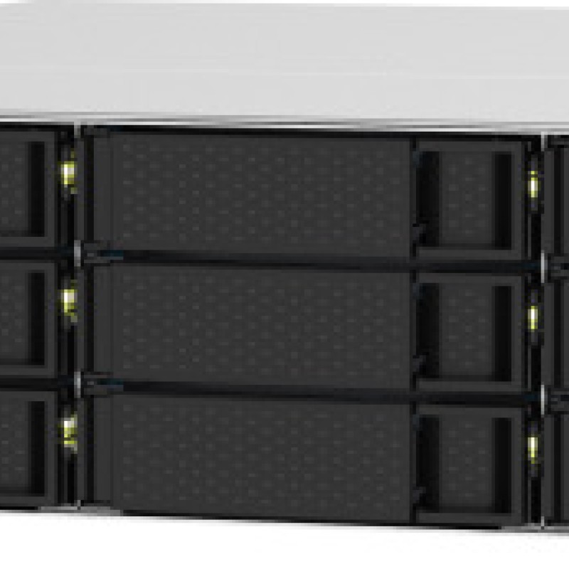 QNap TS-1232PXU-RP-4G NAS Rack με 12 θέσεις για HDD/SSD και 2 θύρες Ethernet