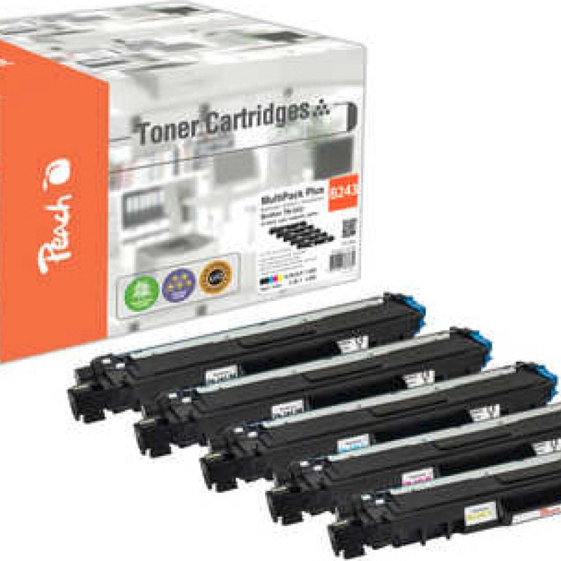 Peach Spar Pack Plus Συμβατό Toner για Laser Εκτυπωτή Brother 1000 Σελίδων Πολύχρωμο (PT1065)