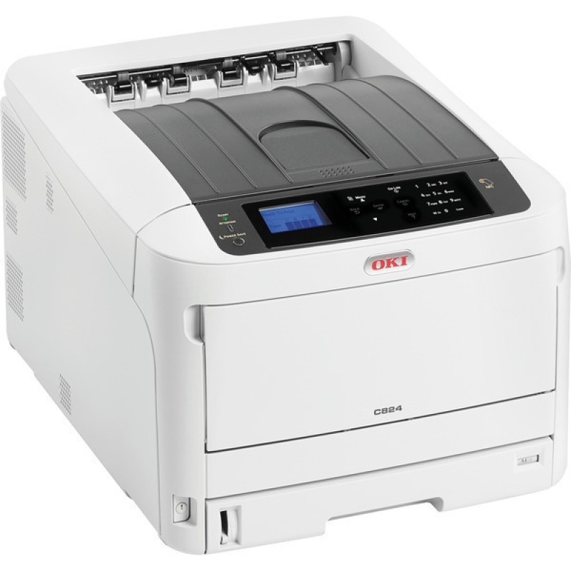 OKI C824dn Έγχρωμoς Εκτυπωτής Laser με WiFi και Mobile Print