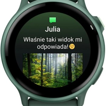 Garmin Vivoactive 6 Aluminium 42mm Αδιάβροχο Smartwatch με Παλμογράφο (Jasper Green)