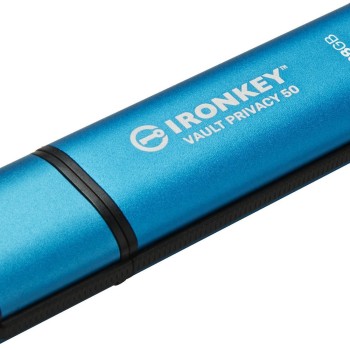 Kingston IronKey Vault Privacy 50 128GB USB 3.2 Stick Μπλε