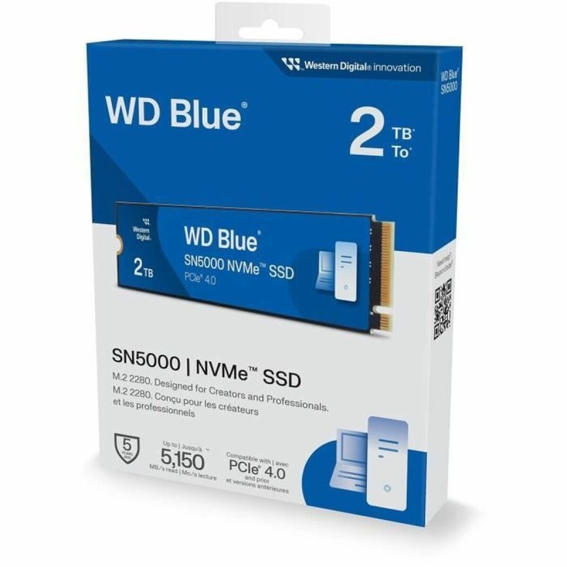 Western Digital SN5000 SSD 2TB M.2 NVMe PCI Express 4.0 WDS200T4B0E