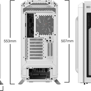 Be Quiet Silent Base 802 Window Midi Tower Κουτί Υπολογιστή Λευκό