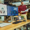 HP Thunderbolt 4 Dock 100W G6 USB 3.2 Hub 10 Θυρών με σύνδεση USB-C / Ethernet Λευκό (9X472UT)