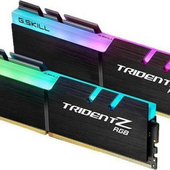 G.Skill Trident Z RGB DDR4 32GB RAM με 2x16GB Modules και Ταχύτητα 3200 για Desktop F4-3200C16D-32GTZR