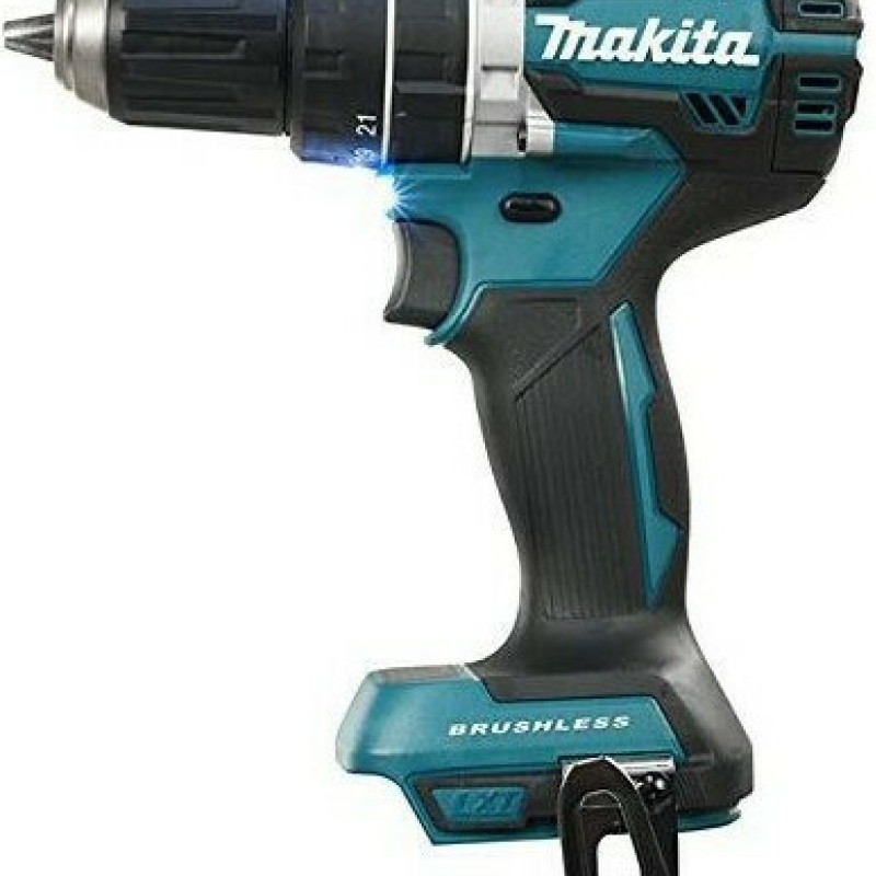 Makita DHP484Z Κρουστικό Δραπανοκατσάβιδο Μπαταρίας Solo Brushless 18V DHP484Z
