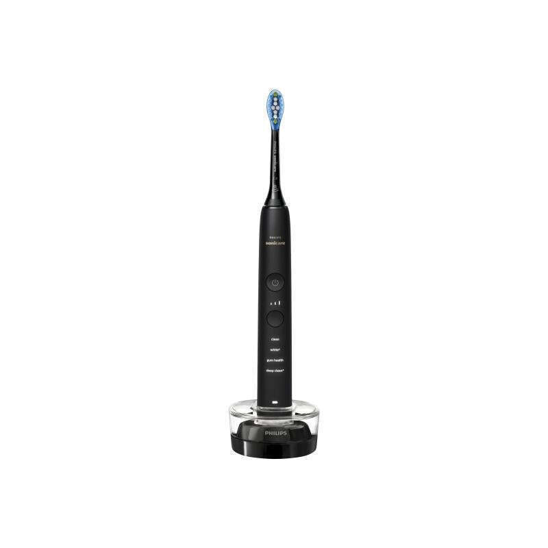 Philips Sonicare DiamondClean 9000 Ηλεκτρική Οδοντόβουρτσα με Χρονομετρητή και Αισθητήρα Πίεσης Μαύρη
