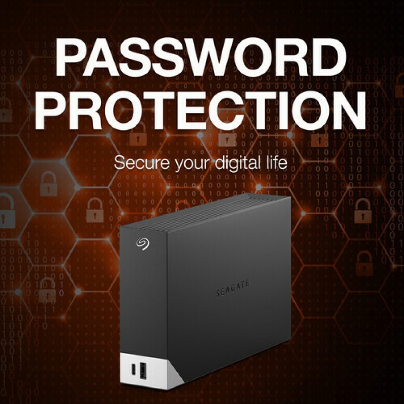 Seagate One Touch Hub USB 3.0 Εξωτερικός HDD 10TB 3.5