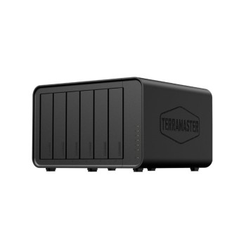 TerraMaster F6-424 Max NAS Tower με 6 θέσεις για HDD/M.2/SSD και 2 θύρες Ethernet