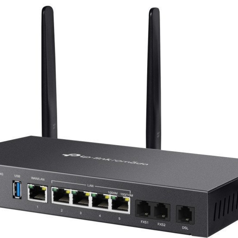 Δρομολογητής Tp-link Omada Dr3650v-4g Ασύρματος Gigabit Ethernet Dual-band 2.4 Ghz/5 Ghz Μαύρος