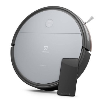 Electrolux Σκούπα Ρομπότ για Σκούπισμα & Σφουγγάρισμα με Wi-Fi Γκρι ER61UD1UG