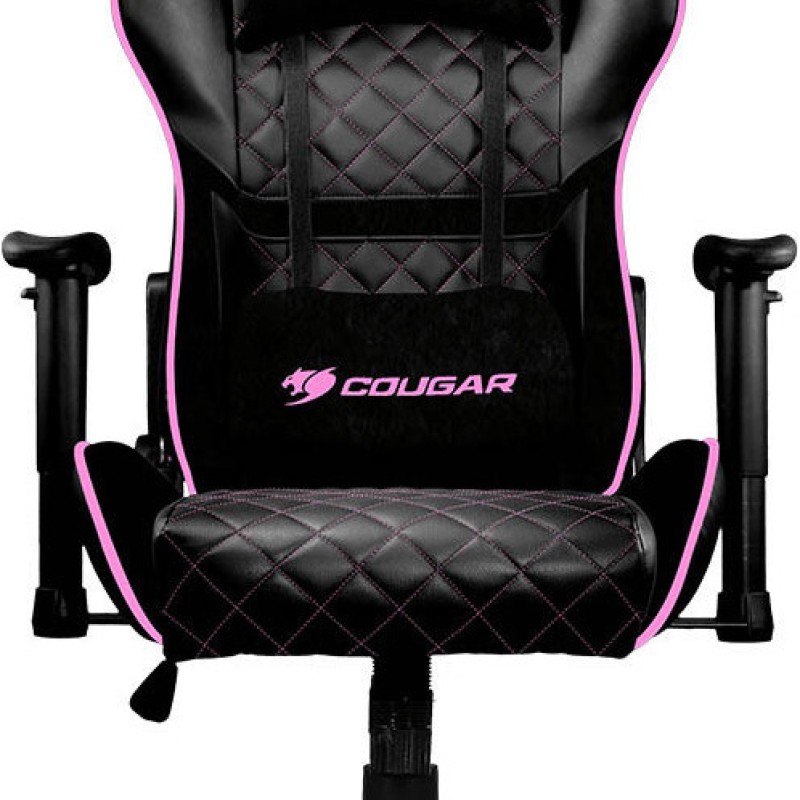 Cougar Gaming Armor One Καρέκλα Gaming Δερματίνης με Ρυθμιζόμενα Μπράτσα Μαύρη